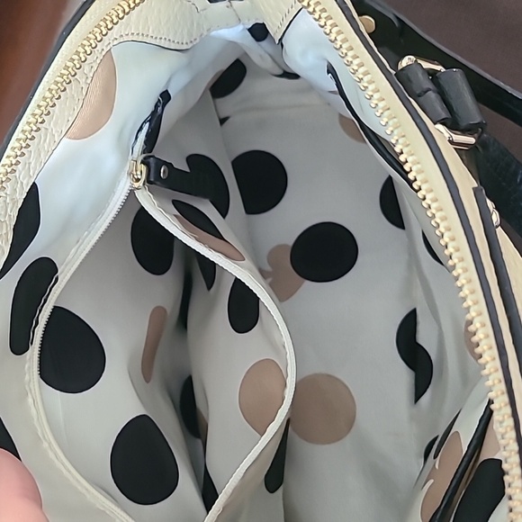 Kate Spade Black and Cream Satchel - Picture 8 of 9
